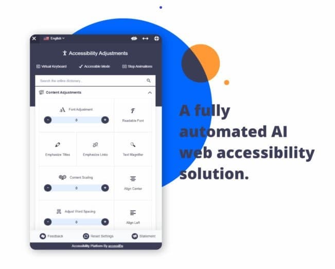 AI integration for accessibility